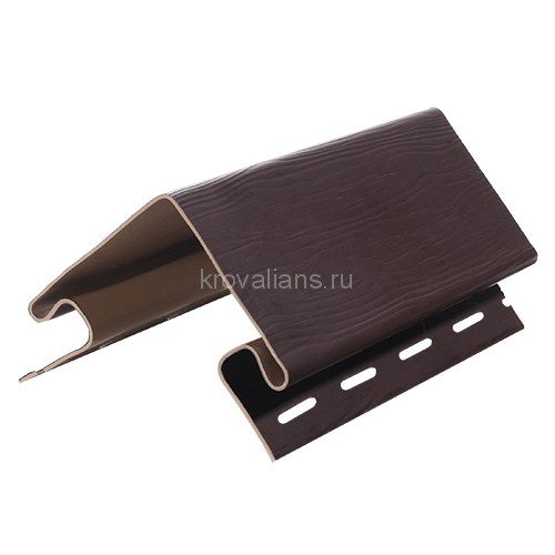 FineBer Наружный угол Extra Acrylic темный дуб 3,05м (5шт/уп)