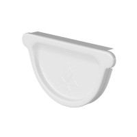 AS PUrus 150/100 Заглушка Универсальная с резиновым уплотните RAL 9003 30 шт/уп