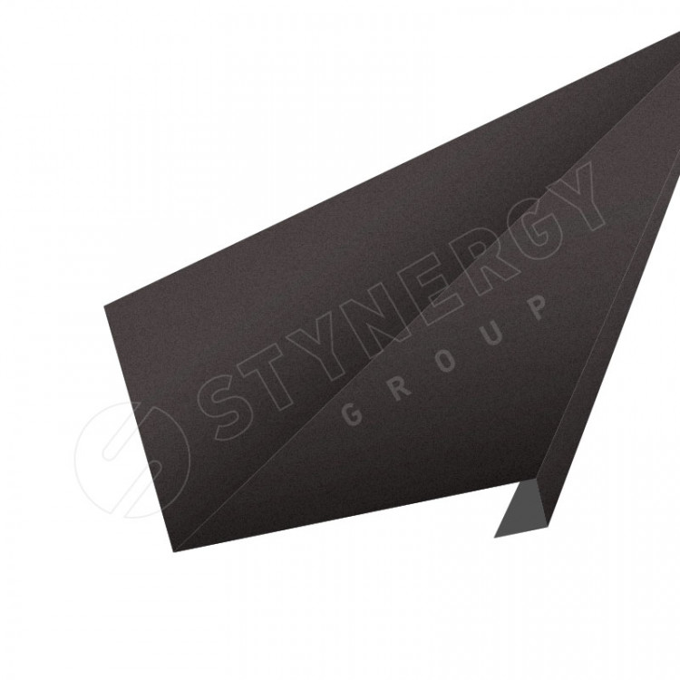 Планка для нижнего примыкания к трубе 2000 Фальц Stynergy (ПЭ-8017-0.45) Планка для нижнего примыкания к трубе 2000 Фальц Stynergy (ПЭ-8017-0.45)