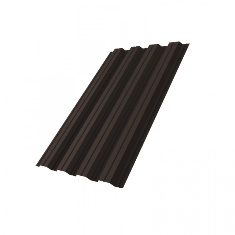 Профнастил HC44A Grand Line 0,5 PurPro Matt 275 RR 32 темно-коричневый