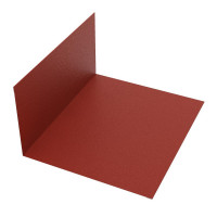 Примыкание к стене 115х115 L=2м РЕ RAL 3009 (Фартук S4 new) /1 шт/
