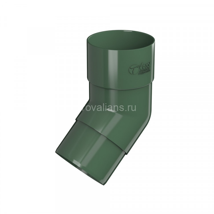 VERAT 125/82 Колено трубы 108, зеленый