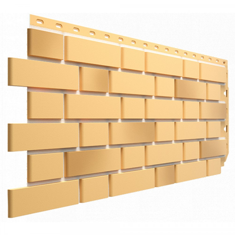 Docke Flemish Standart Панель 1095х420 мм (0,46м2), Желтый, 10шт/уп
