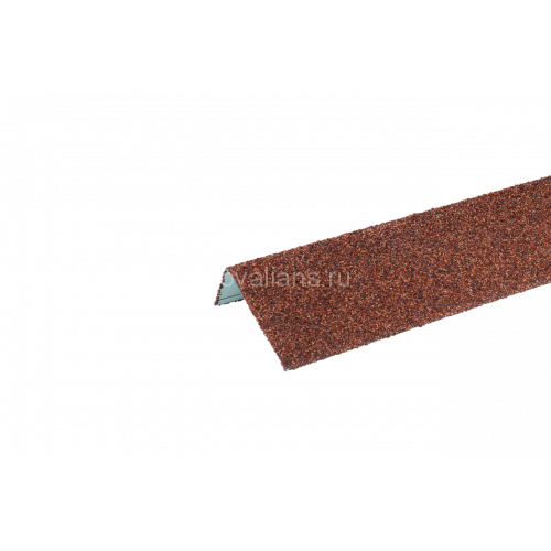 ТехноНИКОЛЬ Наличник оконный металлический HAUBERK, Терракотовый, 50*100*1250