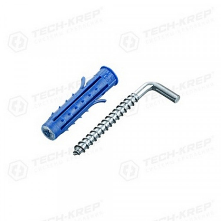 Дюбель с прямым крюком KRHP-12 (900/50шт.)