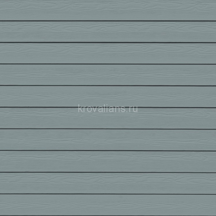 Фиброцементный сайдинг Cedral (Кедрал) Wood 3600x190x10 mm C10 Прозрачный океан /1 шт/