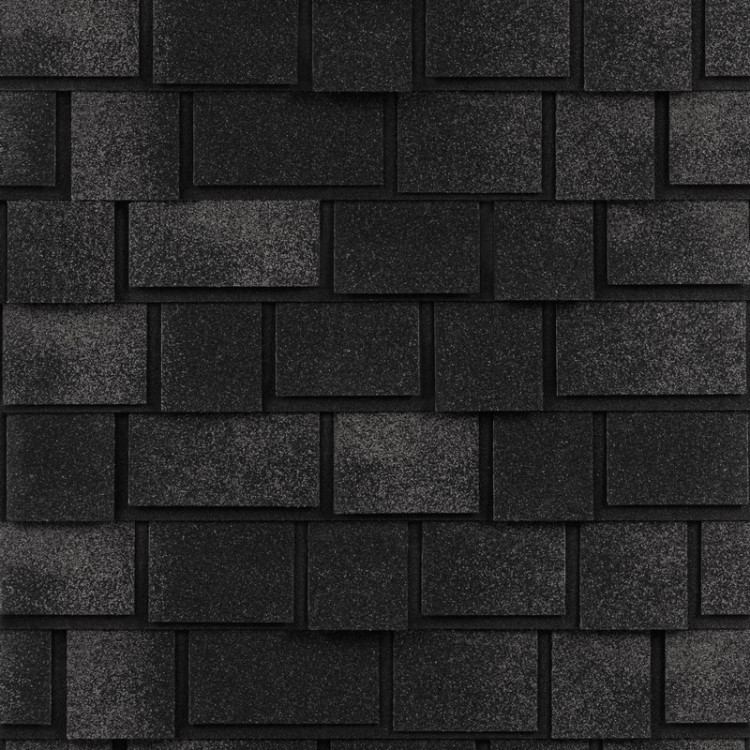 Гибкая черепица Трендум (Trendum) MAGNUM (Черный жемчуг) 2,32м2 /1 кв.м/