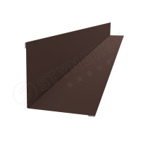 Планка для внутренних углов 110х110х2000 Stynergy (Стинержи) (CORUNDUM50-8017-0.5) /1 шт/