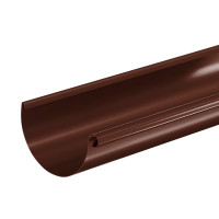 AS PU MATT 150/100 Желоб L=4.0 м, 5 шт/уп., RAL 8017 Matt