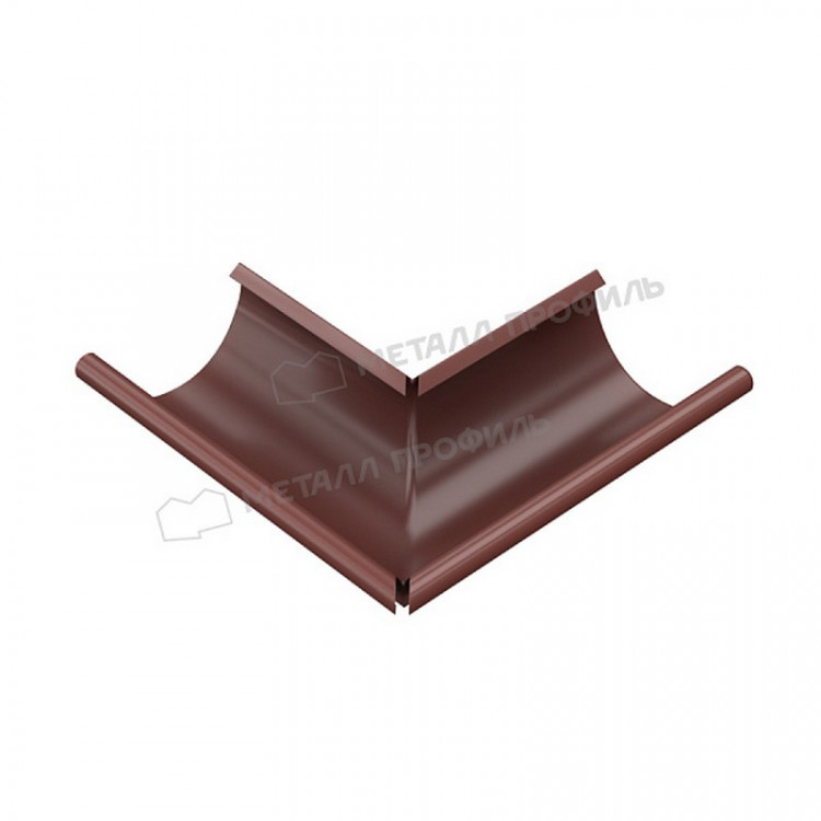 Угол желоба наружный МЕТАЛЛ ПРОФИЛЬ Foramina PUR 125/100 RR32