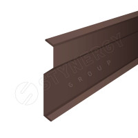 Планка примыкания в накладку 22х22х42х2000 Stynergy (Стинержи) (CORUNDUM50-8017-0.5) /1 шт/