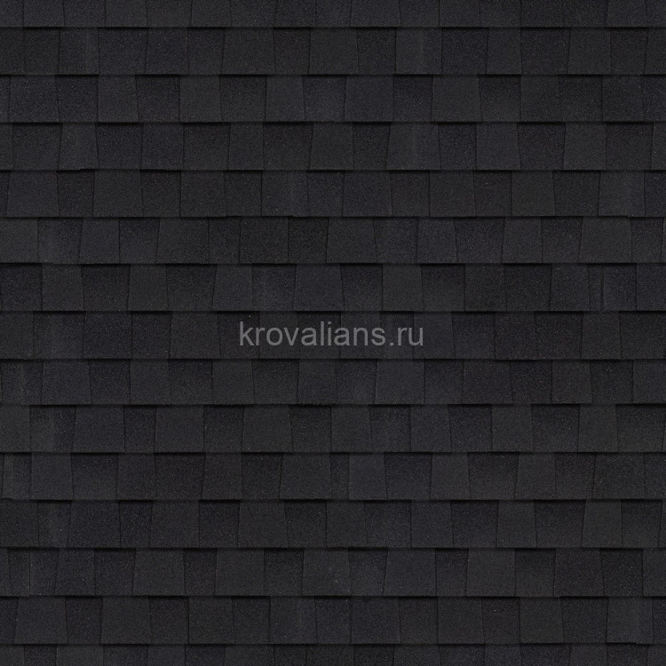 Шинглас ФАЗЕНДА 2,6м2 Чёрный & 4D4X21-0714RUS (45 уп./пал)