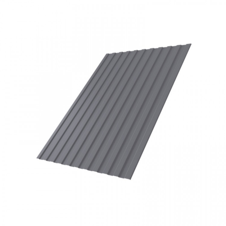 Профнастил C8A 0,45 Drap TX с пленкой RAL 7004 сигнальный серый