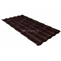 Металлочерепица Grand Line (Гранд Лайн) кредо 0,45 Drap ST RR 32 /1 кв.м./