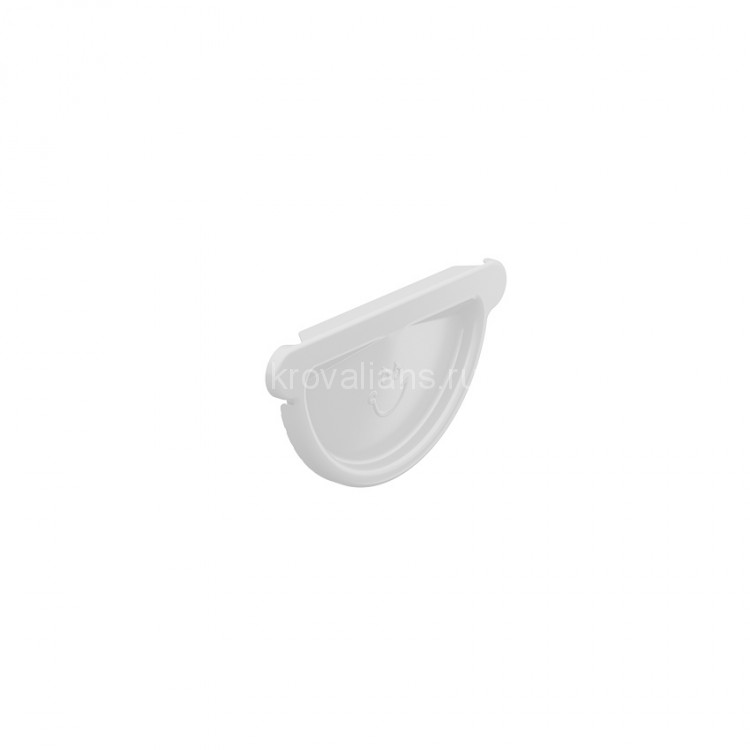 GALECO STAL 152 135/90 Заглушка Белый 9003 (50шт/уп)