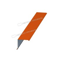 МеталлПрофиль Планка торцевая 135х145х2000 (Полиэстер-01-2004-0.45) /1 шт/