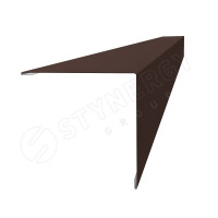 Планка угла внешнего 110х110х2000 Stynergy (Стинержи) (CORUNDUM50-8017-0.5) /1 шт/