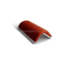 Kriastak Коньковая черепица (красный) /1 шт/