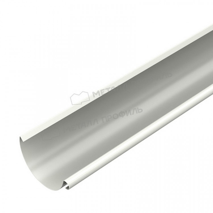 Желоб водосточный МЕТАЛЛ ПРОФИЛЬ Foramina PUR 125/100 3м RAL 9010, белый Желоб водосточный МЕТАЛЛ ПРОФИЛЬ Foramina PUR 125/100 3м RAL 9010, белый