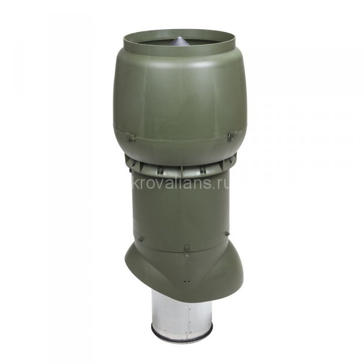 Vilpe (Вилпе) XL- 200/300/700 вентиляционный вых.с колпаком (Зеленый) /1 шт/