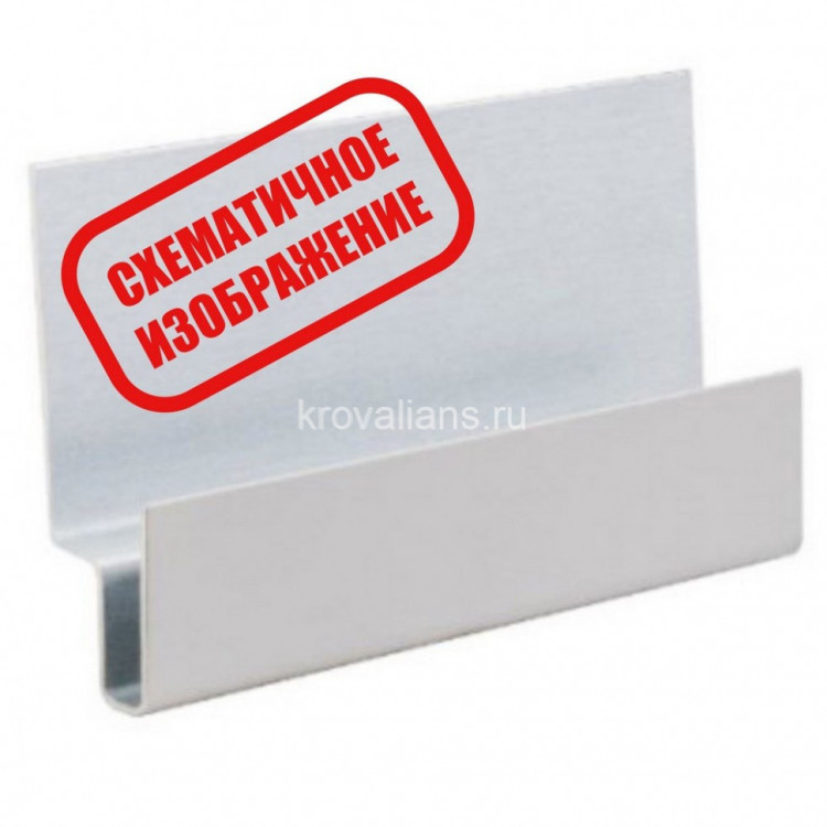 Надоконный профиль Cedral (Кедрал) Click L=3M алюминиевый C52 /1 шт/
