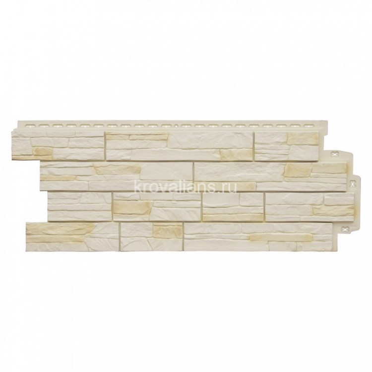 Фасадная панель Grand Line Сланец Design Plus пшеница 975*395 10шт/уп.