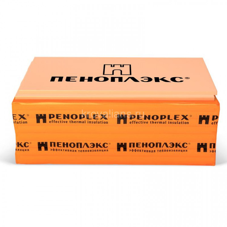 Пеноплэкс Фундамент 1185х585х100мм 0,2772м3 (2,7729м2) 4шт.
