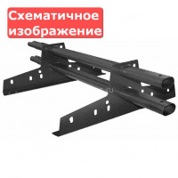 Универсальный кронштейн (опора) ЭКОНОМ овал, (RAL 3005)