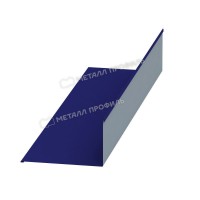 МеталлПрофиль Планка примыкания верхняя 250х147х2000 (Полиэстер-01-5002-0.45) /1 шт/