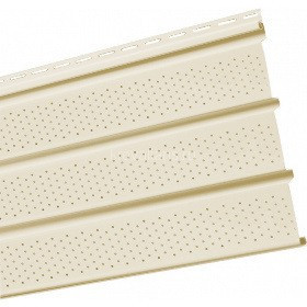 Софит Mitten (Миттен) O.P. Select Triple 4 перфорированный (Bone) /1 шт/