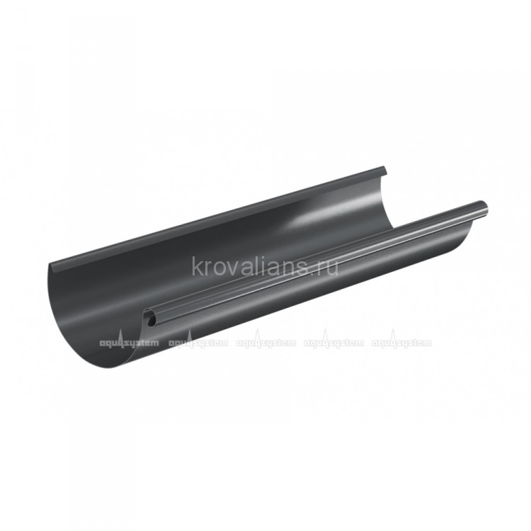 AS PU MATT 125/90 Желоб L=4.0 м, 5 шт/уп., RR-23 Matt