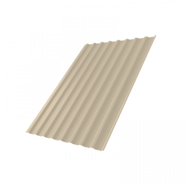 Профнастил С20R 0,5 Satin RAL 1015 светлая слоновая кость Профнастил С20R 0,5 Satin RAL 1015 светлая слоновая кость