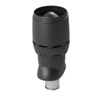 Vilpe FLOW XL- 160/ИЗ/700 вент. выход с колпаком черный