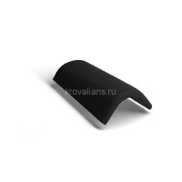 Kriastak Коньковая черепица (черный) /1 шт/