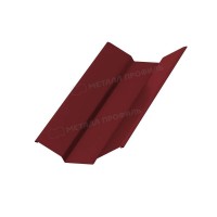 МеталлПрофиль Планка ендовы верхняя 76х76х2000 (VikingMP-01-3011-0.45) /1 шт/