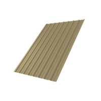 Профнастил С10В 0,7 PE RAL 1014 слоновая кость