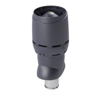 Vilpe FLOW XL- 160P/ИЗ/700 вент. выход с колпаком серый