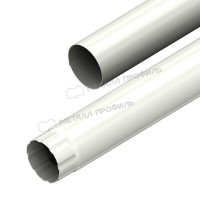 Труба водосточная МЕТАЛЛ ПРОФИЛЬ GRANDSYSTEM D90х2000 Ral 9010