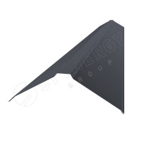 Конек плоский фигурный 120х15х25х15х120 Stynergy (Стинержи) (Полиэстер-7024-0.45) /1 шт/