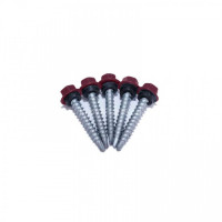 Саморез кровельный 4,8х35мм RAL3009 (уп. 250шт.)