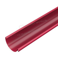 Желоб водосточный МЕТАЛЛ ПРОФИЛЬ Foramina PUR 125/100 3м RAL 3005, красное вино