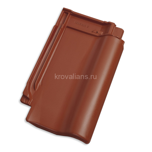 TONDACH Samba Керамическая черепица  рядовая, Красный ангоб