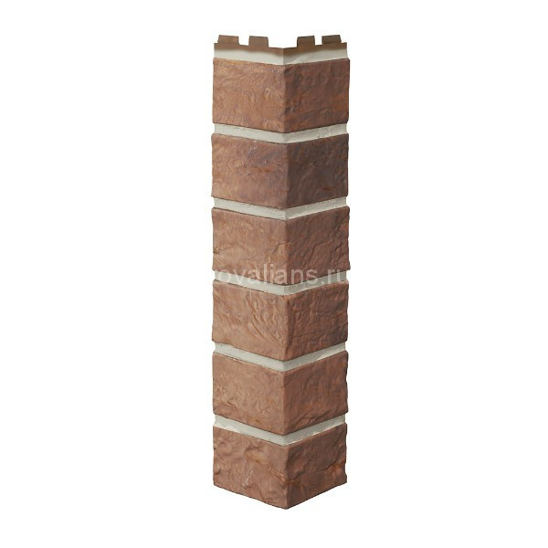 Угол наружный VOX (Вокс) Solid Brick Bristol Кирпич красный 420мм х 121 м /1 шт/