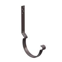 AS COMF PE 125/90 Крюк желоба длинный 190мм с компл. крепления (МУ), RR32 24 шт/уп