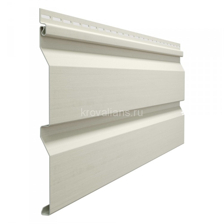Docke STANDART Сайдинг Корабельный брус D4D 3,00х0,203 (0,61м2) Сливки 20шт/уп