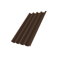 Профнастил Верховье H60A 0,5 Satin Мatt RAL 8017 шоколад DRIP