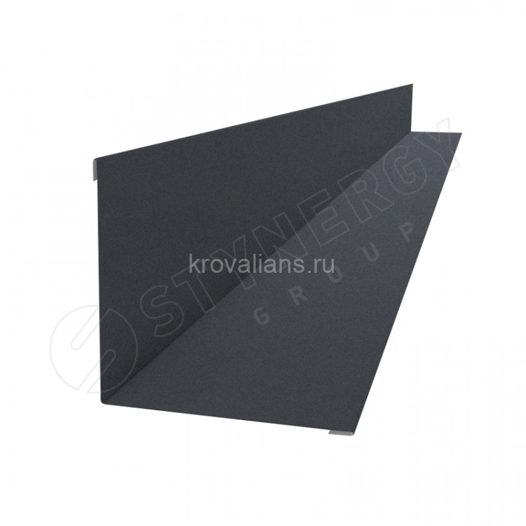 Планка для внутренних углов 110х110х2000 Stynergy (Стинержи) (CORUNDUM50Matt-7024-0.5) /1 шт/