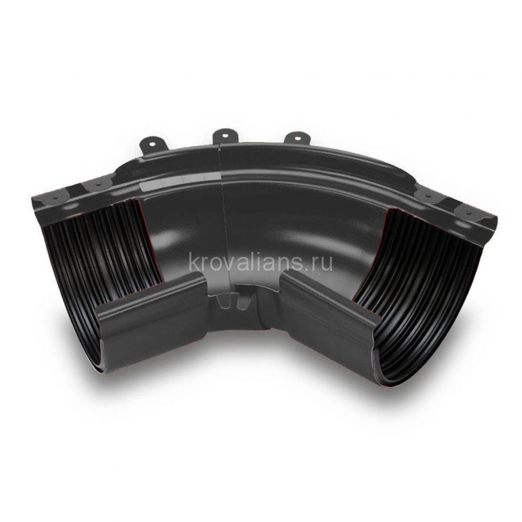 GALECO STAL 152 135/90 Угол внутренний регулированный 105-135 гр. Темно-коричневый 8019 (2шт/уп)