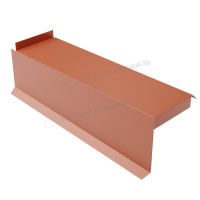 МеталлПрофиль Планка сегментная торцевая левая 350 мм (PURETAN-20-RR750-0.5) /1 шт/