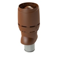 Vilpe FLOW XL- 200/ИЗ/500 вент. выход с колпаком кирпичный